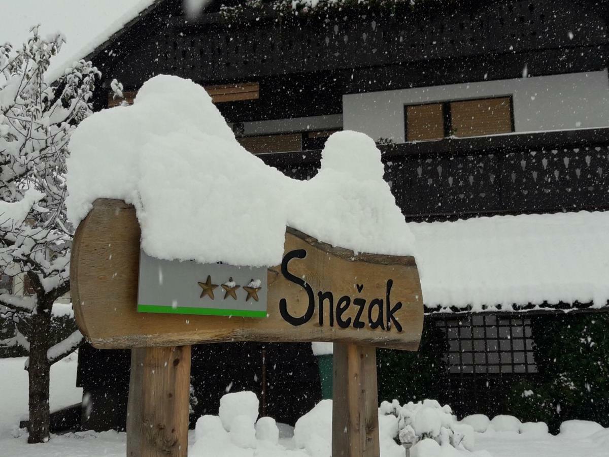 ボーヒニSnezak 2アパートメント エクステリア 写真